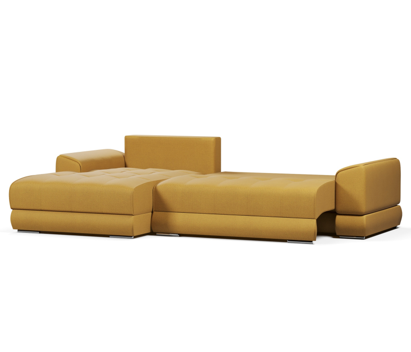 Диваны угловые в гостиную, Диван-кровать угловой еврокнижка Модерн Nordkisa,велюр