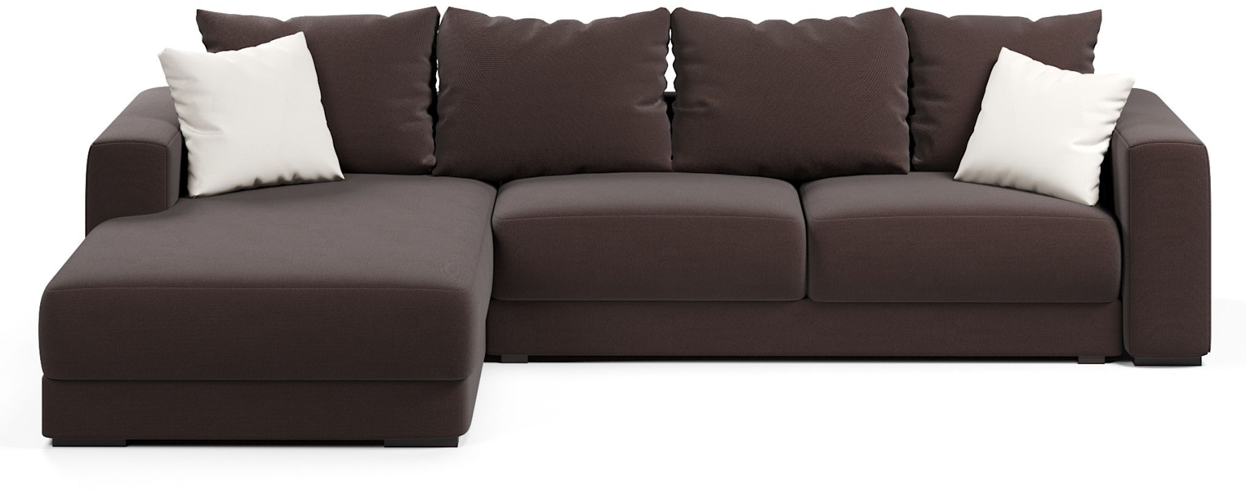 Диваны угловые в гостиную, Диван-кровать угловой еврокнижка Ланкастер,велюр