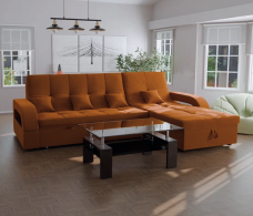 Диваны модульные угловые, Модульный диван Майами-2,микровелюр,антивандальная ткань,венеция
