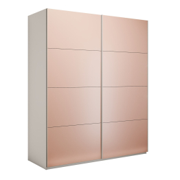Шкаф-купе Эста 2-х дверный Стекла пудра/Доводчик 160х66х240