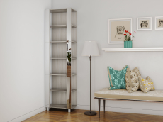 Открытые, Стеллаж модульный Универсальный 35х60х220 Зеркало