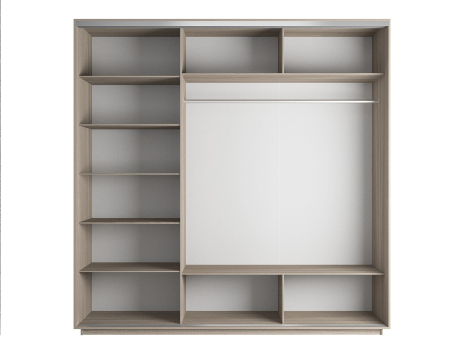 Шкафы-купе 3-х дверные, Шкаф-купе Экспресс 3-х дверный Фотопечать Шелк Стекла 210х60х240