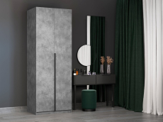 В спальню, Шкаф Локер 2-х дверный (Гармошка)