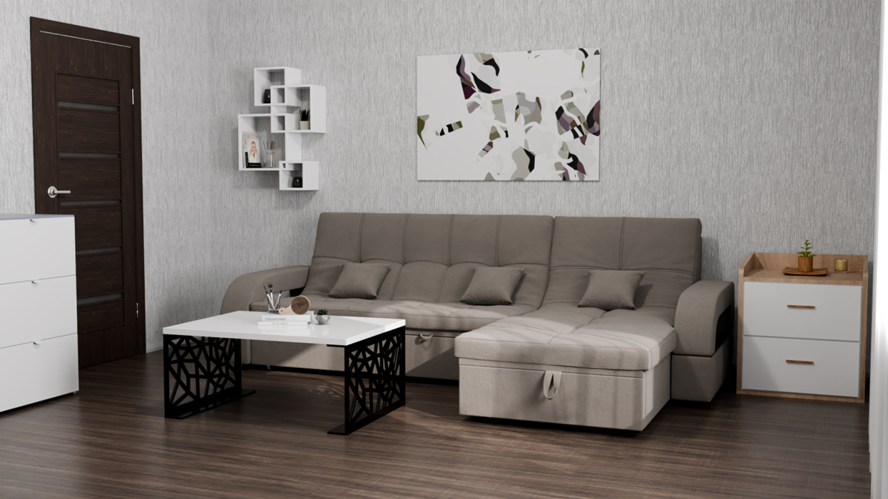 Диваны модульные, Модульный диван Майами-2,венеция,велюр