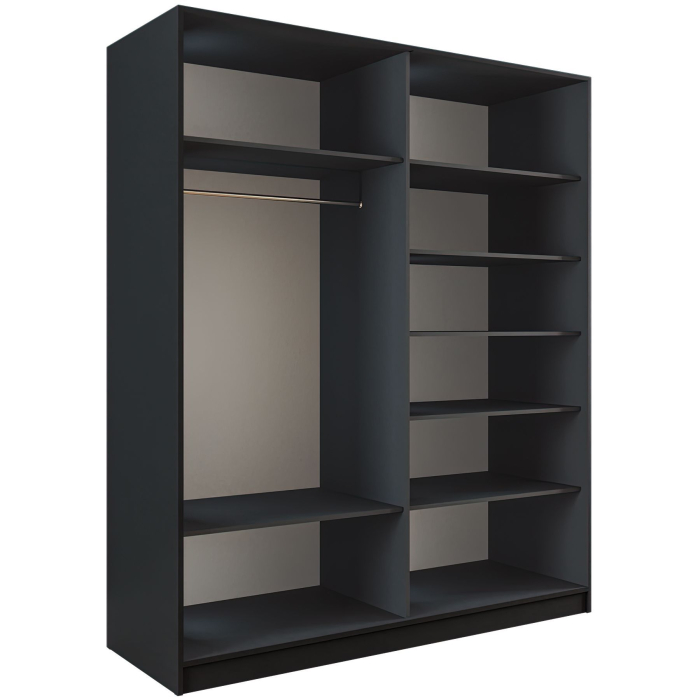 Шкафы-купе 2-х дверные, Шкаф-купе Эста 2-х дверный ДСП/Стекла фисташка/Доводчик 160х66х240