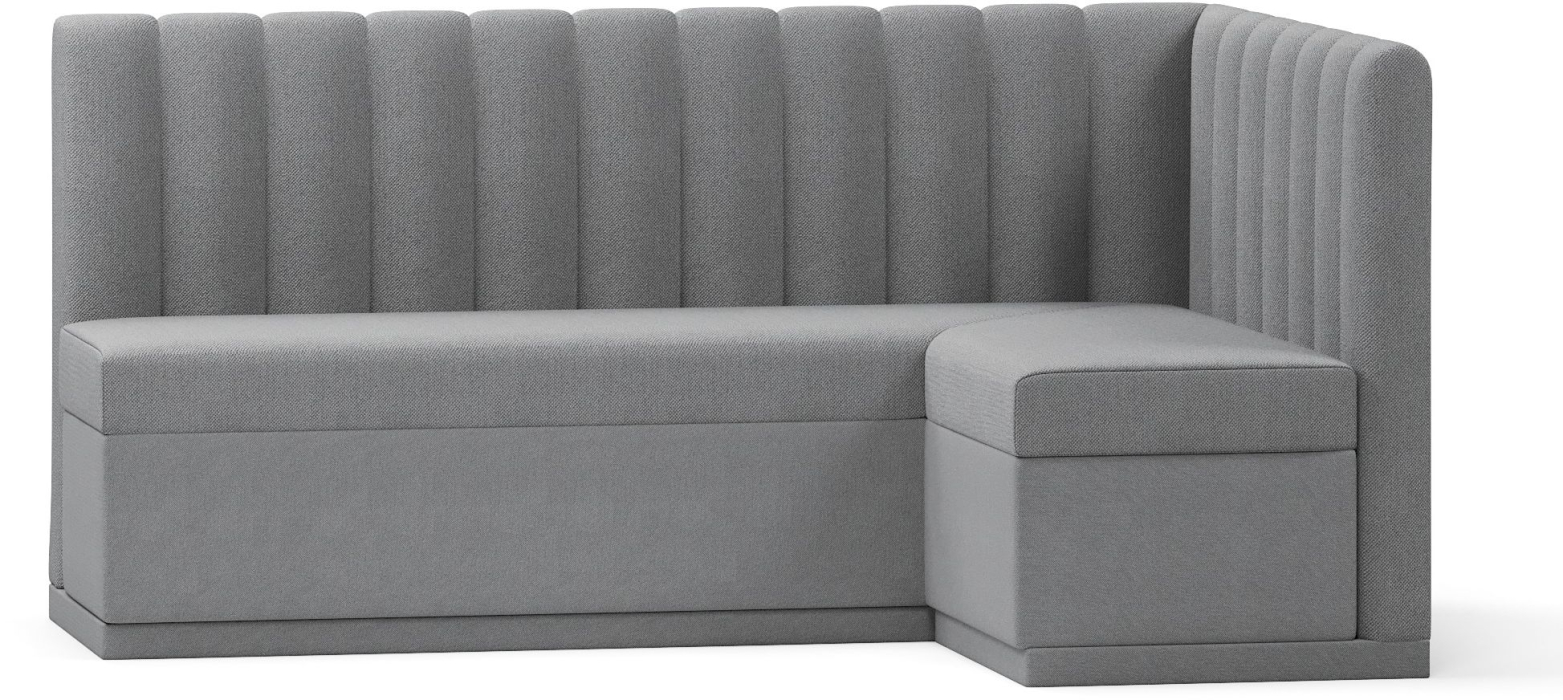 Диваны угловые, Кухонный угловой нераскладной диван Кафф, велюр