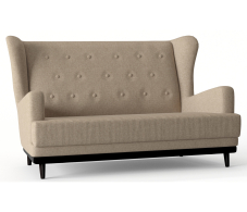 Дизайнерские диваны для гостиной, Диван прямой Барон Люкс, Рогожка