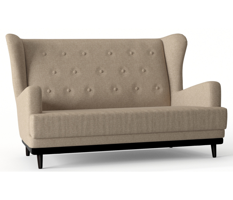 Дизайнерские диваны для гостиной, Диван прямой Барон Люкс, Рогожка