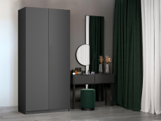 Шкафы распашные, Шкаф распашной Е1 Локер 101x52.5x220 см, с полками и модулем