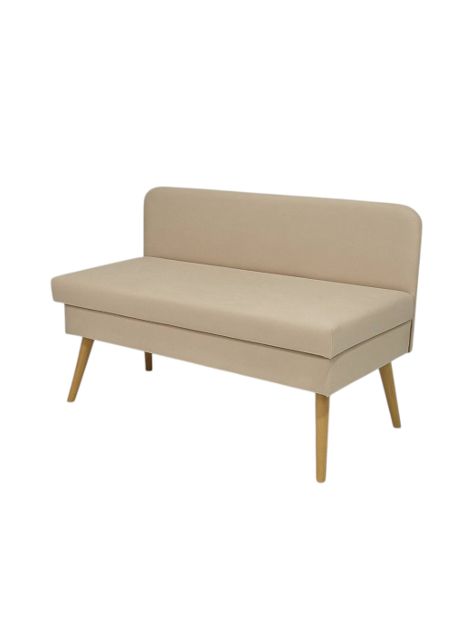 Кушетка диван, Диван кушетка с ящиком Эда, велюр