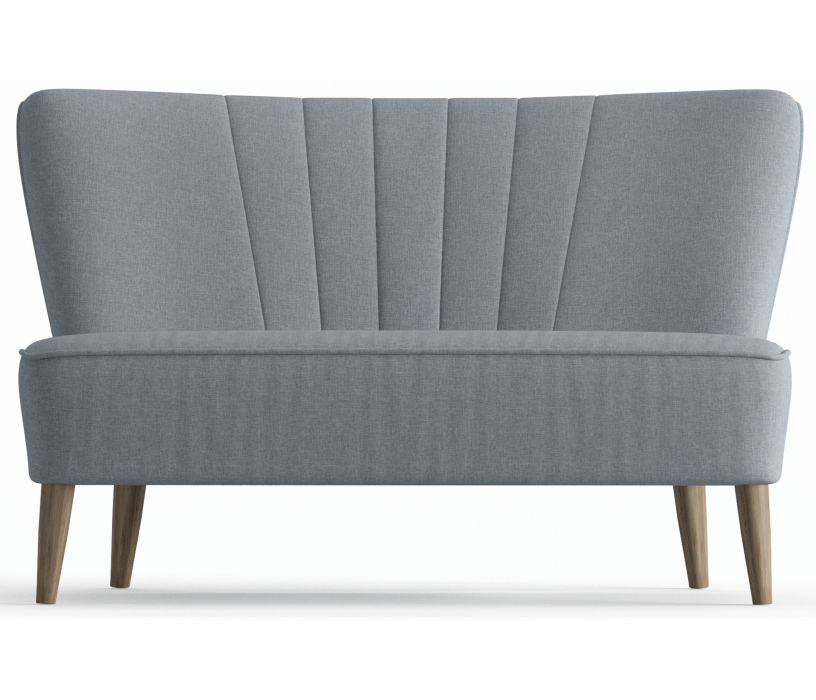 Дизайнерские диваны для гостиной, Диван прямой Зола, Рогожка