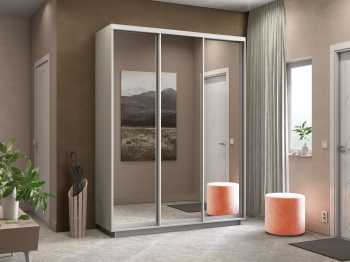 Шкаф-купе Экспресс Экспенс трио 2400 x 1800 x 600