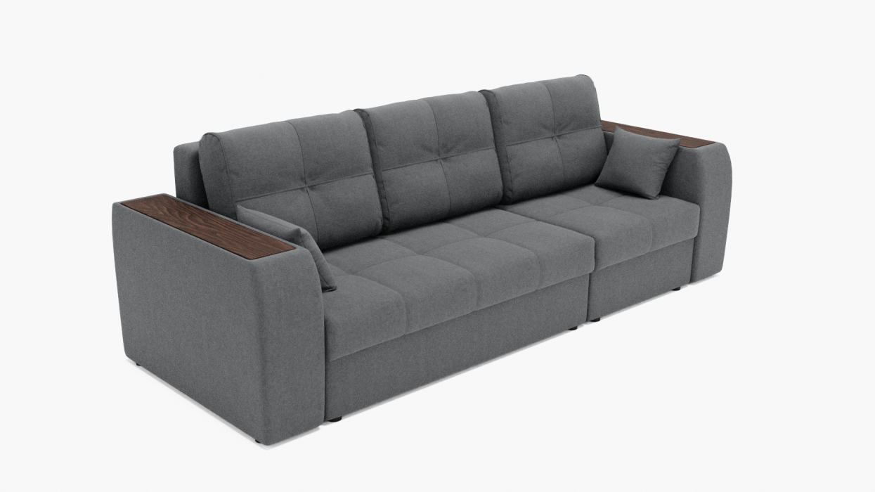 Диваны угловые в гостиную, Угловой диван Сенатор-2 ППУ, велюр