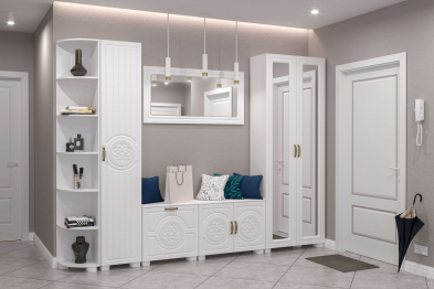 Тумба «Монблан» МБ-30К белое дерево