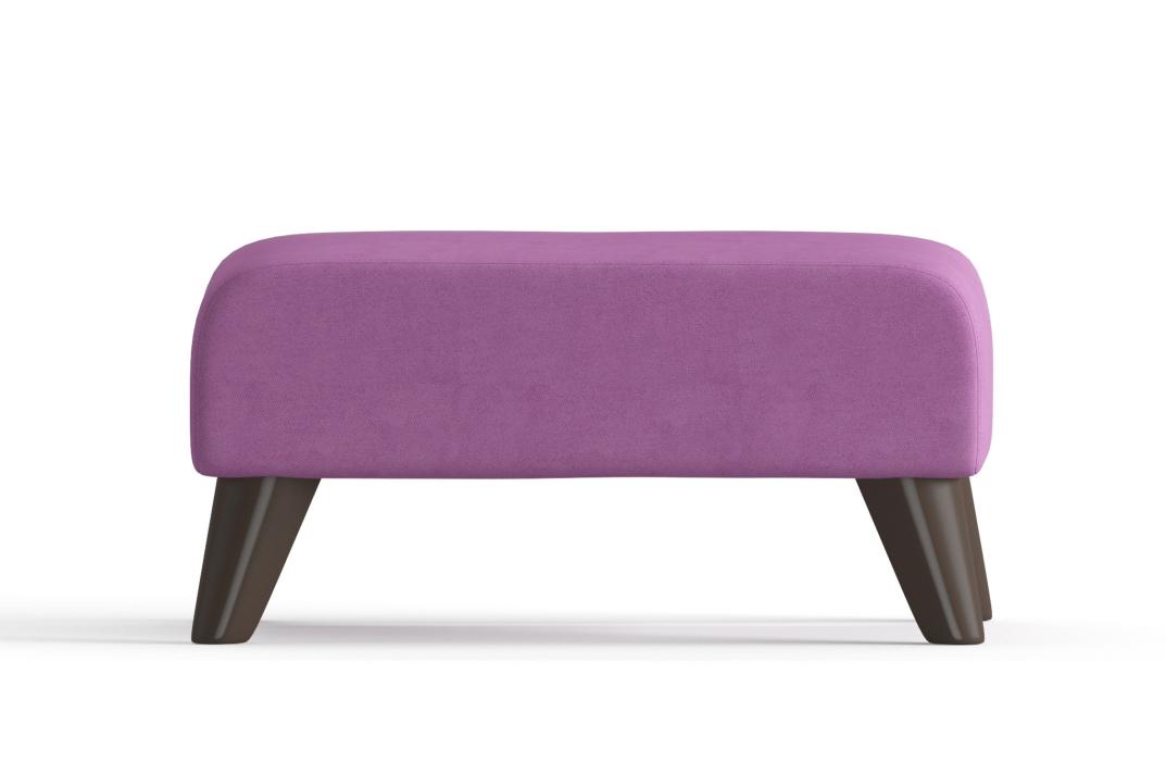 Пуф в прихожую, Пуф Барон на ножках, велюр