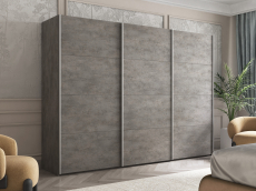 Шкафы-купе 3-х дверные, Шкаф Эста трио ЛДСП 2400 x 2400 x 660