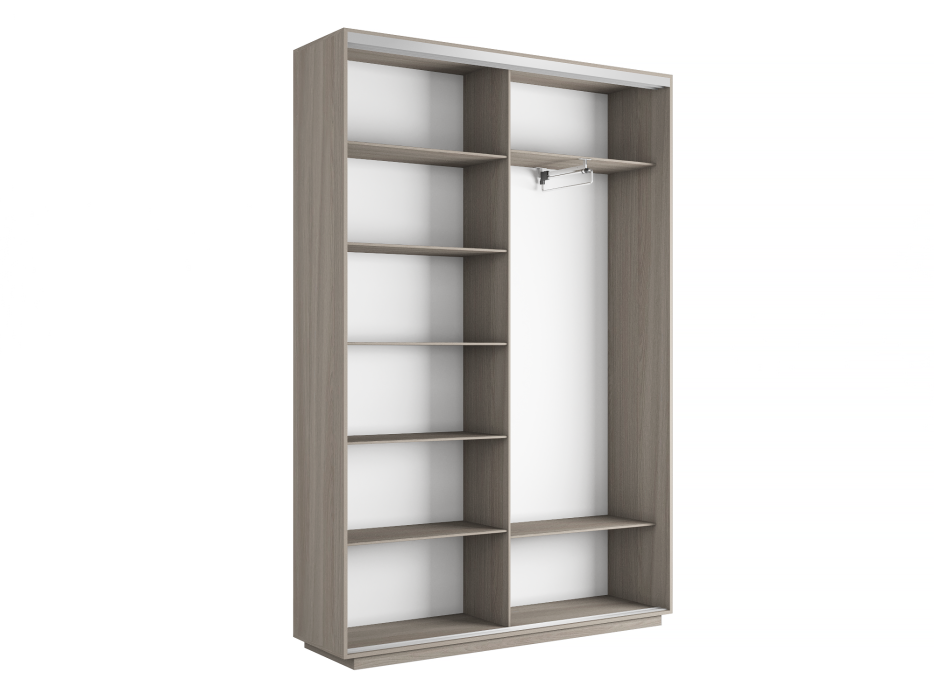 Шкафы-купе 2-х дверные, Шкаф-купе Экспресс Экспенс дуо 2400 x 1600 x 450