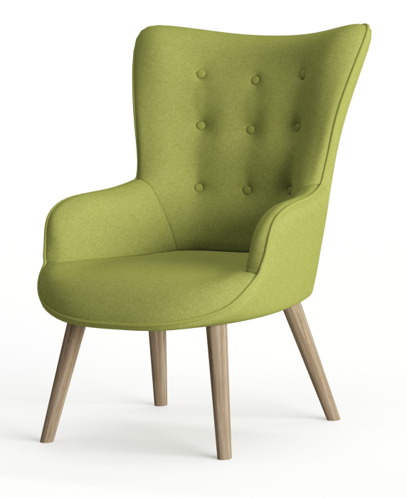 Кресло для отдыха, Кресло дизайнерское Шелли, рогожка