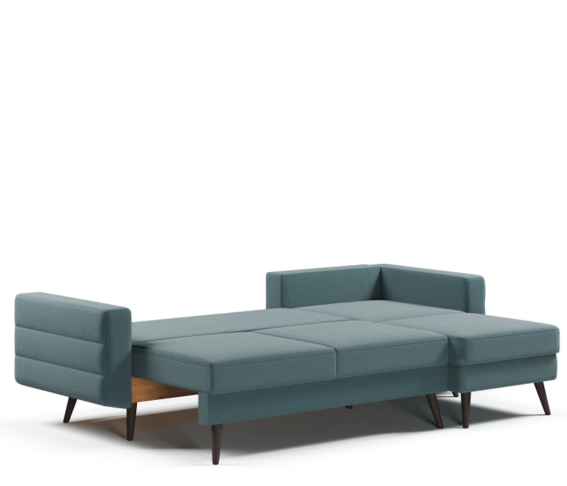 Диваны угловые, Диван-кровать угловой Сидней еврокнижка,велюр