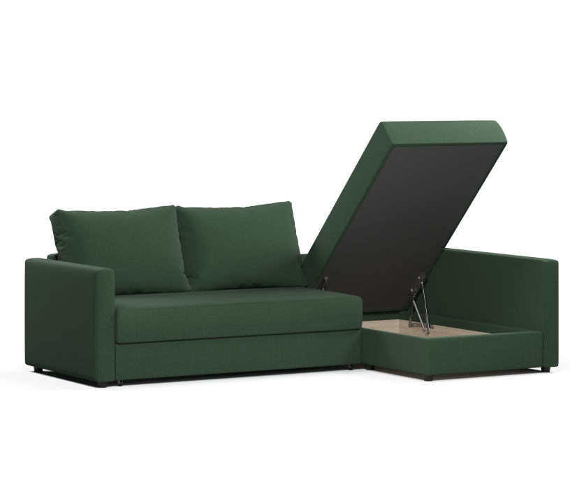 Диваны угловые, Диван угловой Фрисби дельфин, велюр