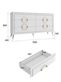 Комод Оливия ОЛ-07
