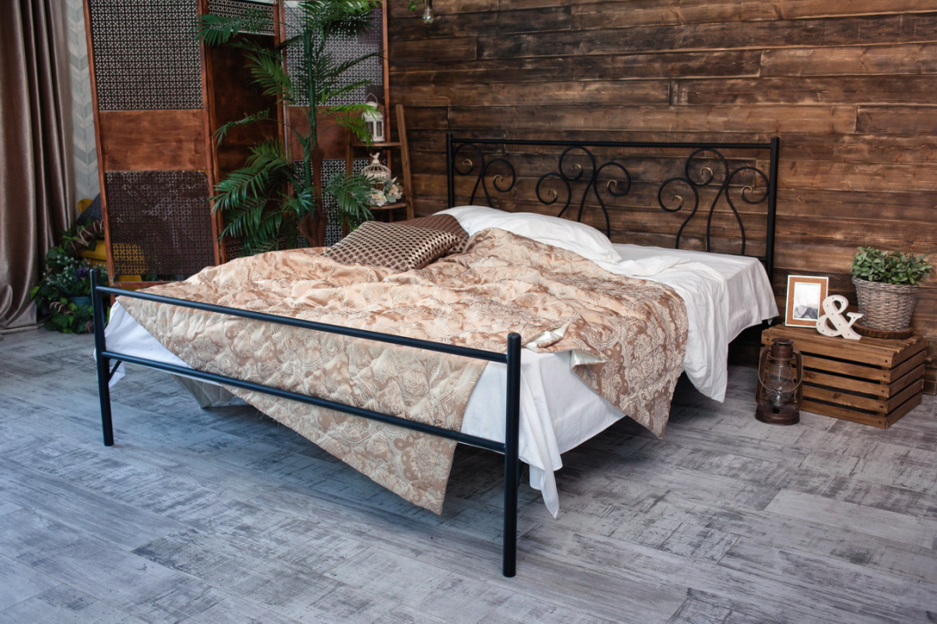Кованые кровати, Кованая кровать Лацио 1.8 с одной спинкой