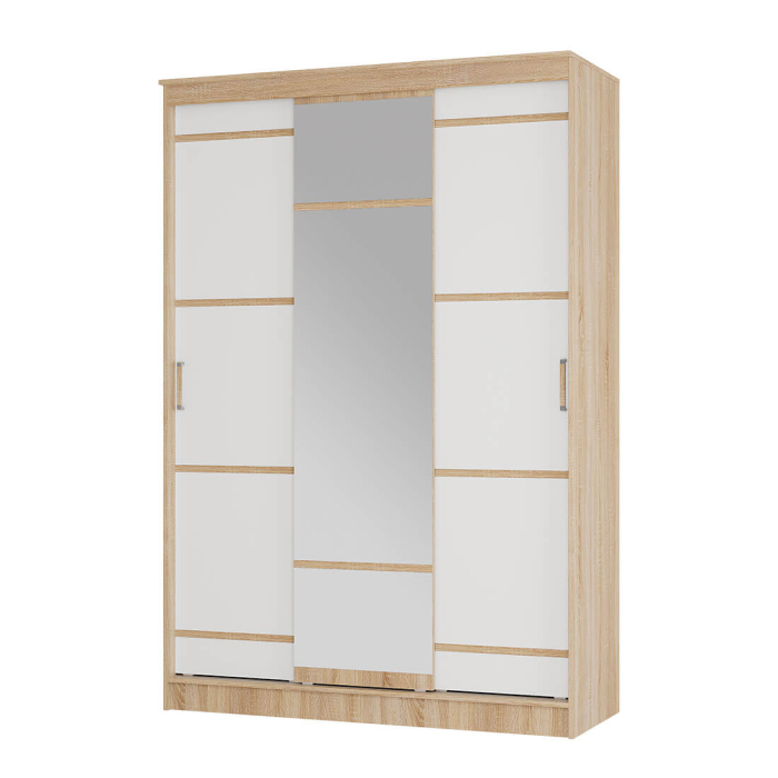 Шкафы-купе 3-х дверные, Шкаф-купе 1.5 МС Сакура