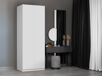 Шкаф распашной Локер Распашной/доп. полки + модуль 80х220х53