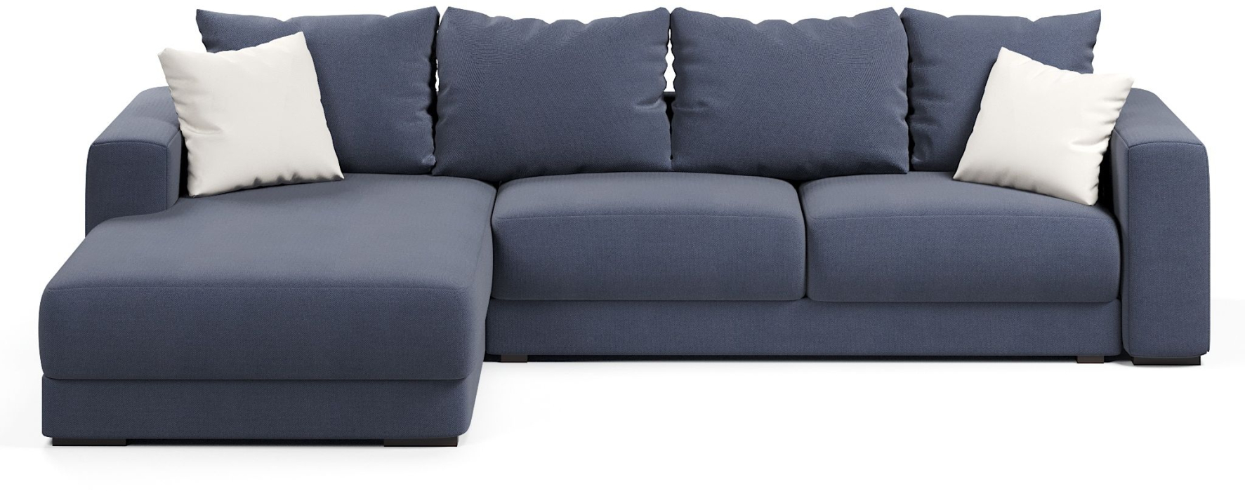 Диваны угловые в гостиную, Диван-кровать угловой еврокнижка Ланкастер,велюр