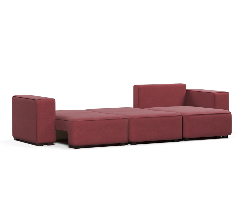 Диваны угловые, Диван-кровать угловой еврокнижка Сиэтл, велюр