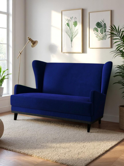 Дизайнерские диваны для гостиной, Диван прямой Вегас, велюр