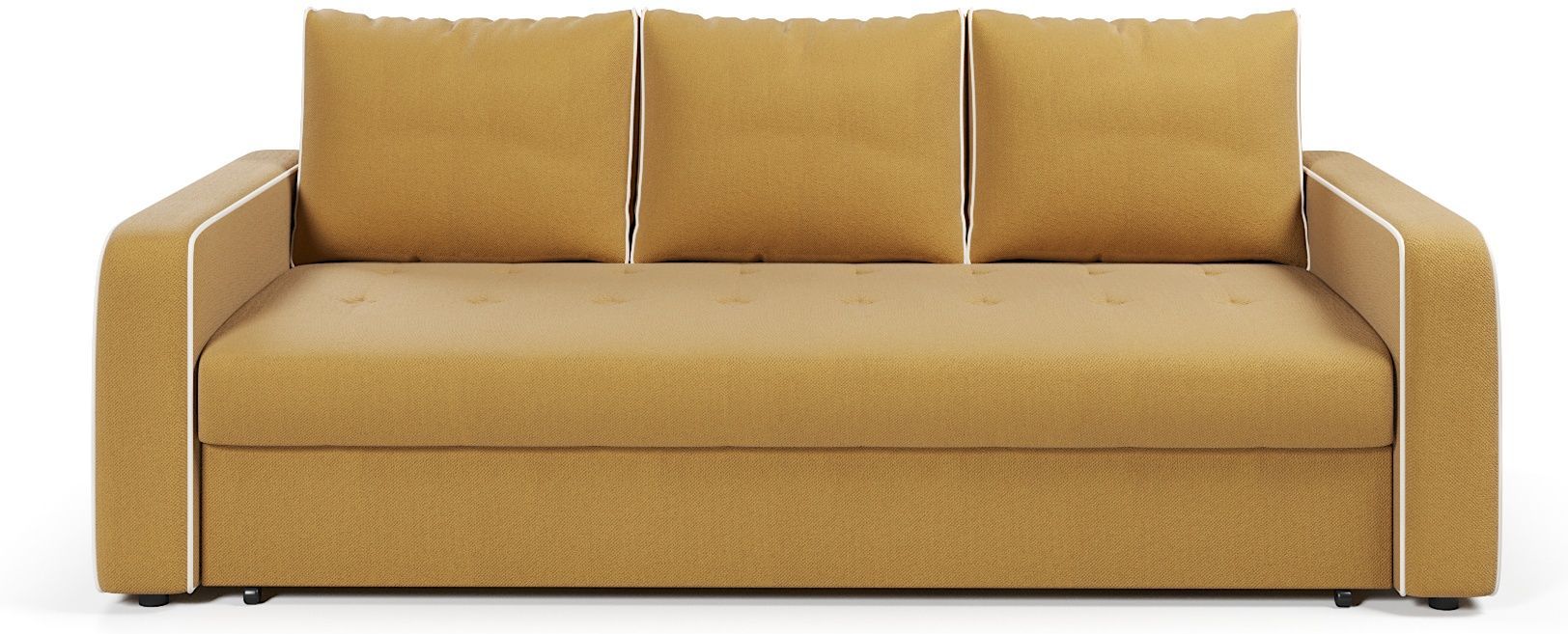 Диваны еврокнижки, Диван-кровать прямой Атланта с кантом еврокнижка,велюр