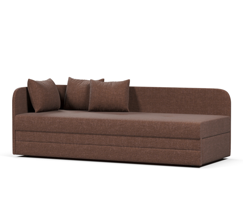 Диваны прямые, Диван прямой Ава 3 нераскладной,рогожка