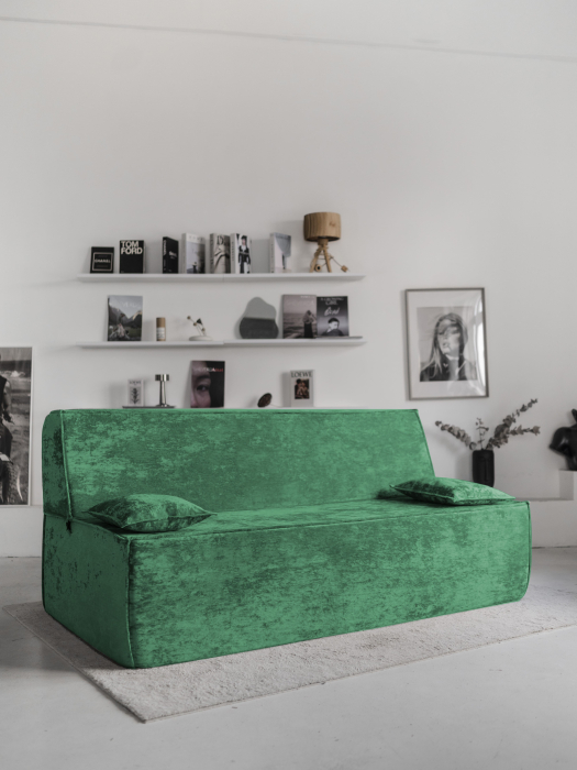 Бескаркасные диваны, Диван бескаркасный Клайд, плюш