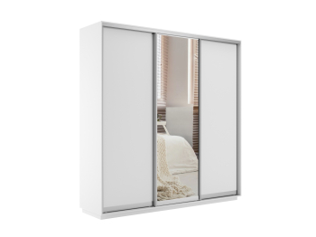 Шкаф-купе Экспресс Медиум (1 зеркало) трио 2200 x 2100 x 450