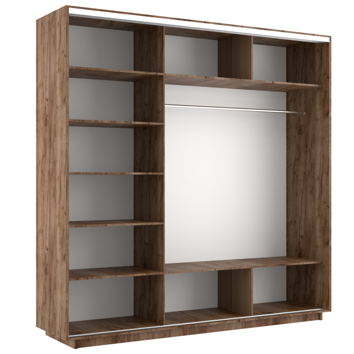 Шкафы-купе, Шкаф-купе Медиум Широкий, 180х60х220