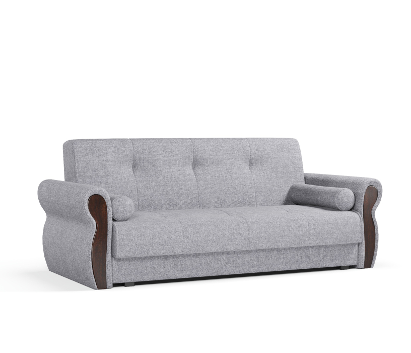 Диваны книжки, Диван-кровать прямой Делюкс книжка, рогожка