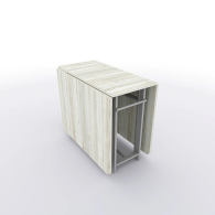 Обеденные столы, Стол книжка трансформер Standart 2 Plus 1850х1000х750