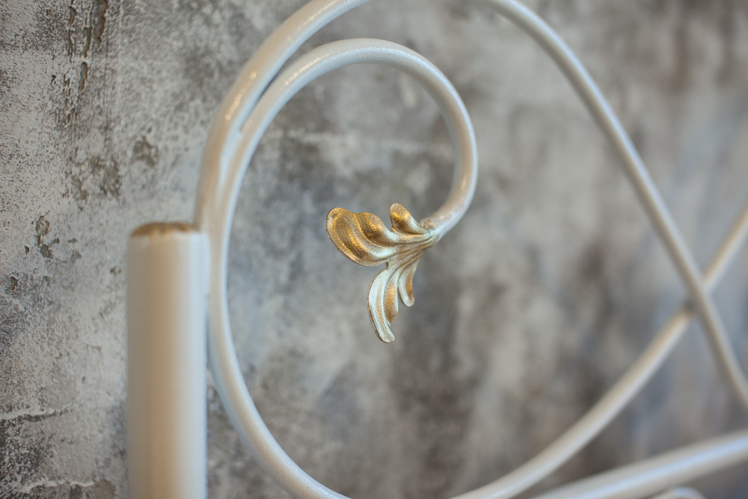 Кованые кровати, Кованая кровать Венеция 1.8 с одной спинкой