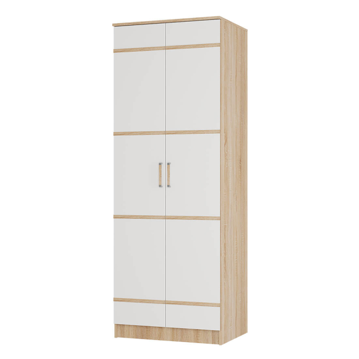 Шкафы двухстворчатые, Шкаф платяной/бельевой 2-х ств МС Сакура