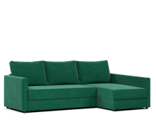 Диваны угловые, Диван угловой Фрисби дельфин, велюр