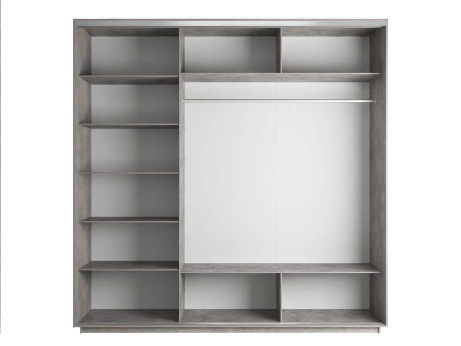 Шкафы-купе 3-х дверные, Шкаф-купе Экспресс 3-х дверный Фотопечать Шелк Стекла 180х60х240