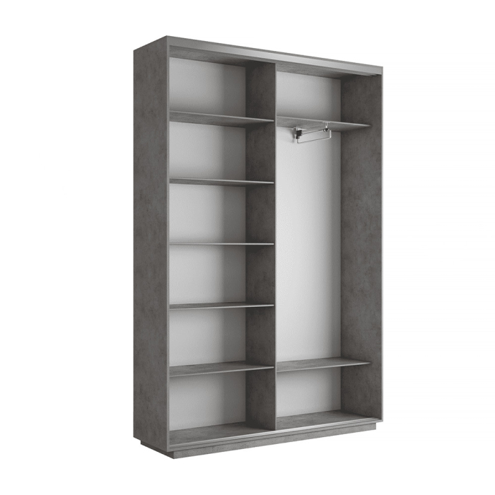 Шкафы-купе 2-х дверные, Шкаф-купе Экспресс 2-х дверный Фотопечать Квадрат Стекла 160х45х220