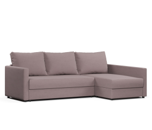 Диван угловой Фрисби дельфин, велюр