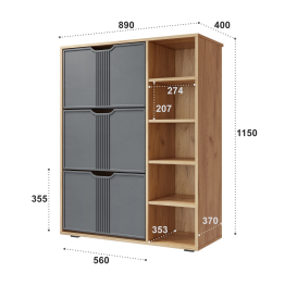 Тумба Эмилия ЭЛ-42