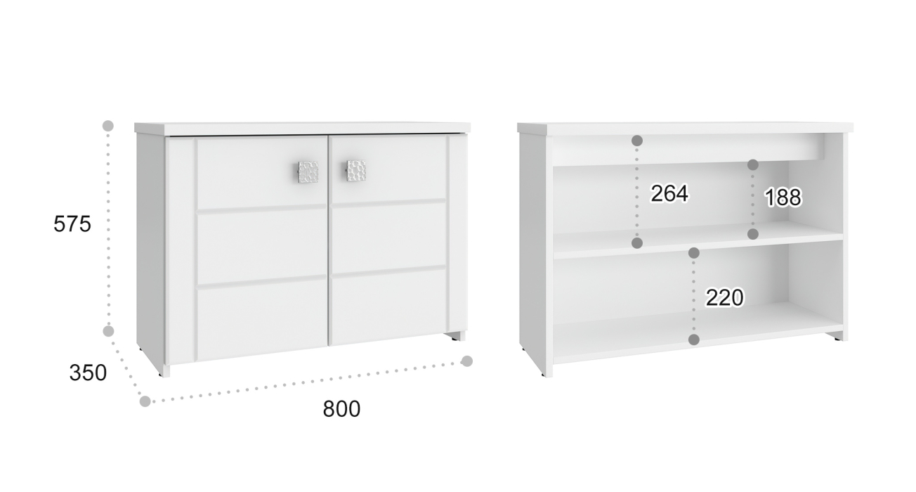 Комоды, Тумба Изабель ИЗ-57К