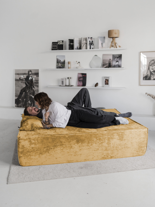 Бескаркасные диваны, Диван бескаркасный Клайд, плюш