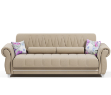 Диваны прямые, Диван-кровать прямой Роуз книжка,велюр