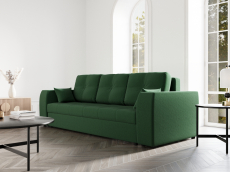 Диваны с ящиком для белья, Прямой диван Сенатор-1 ППУ, велюр