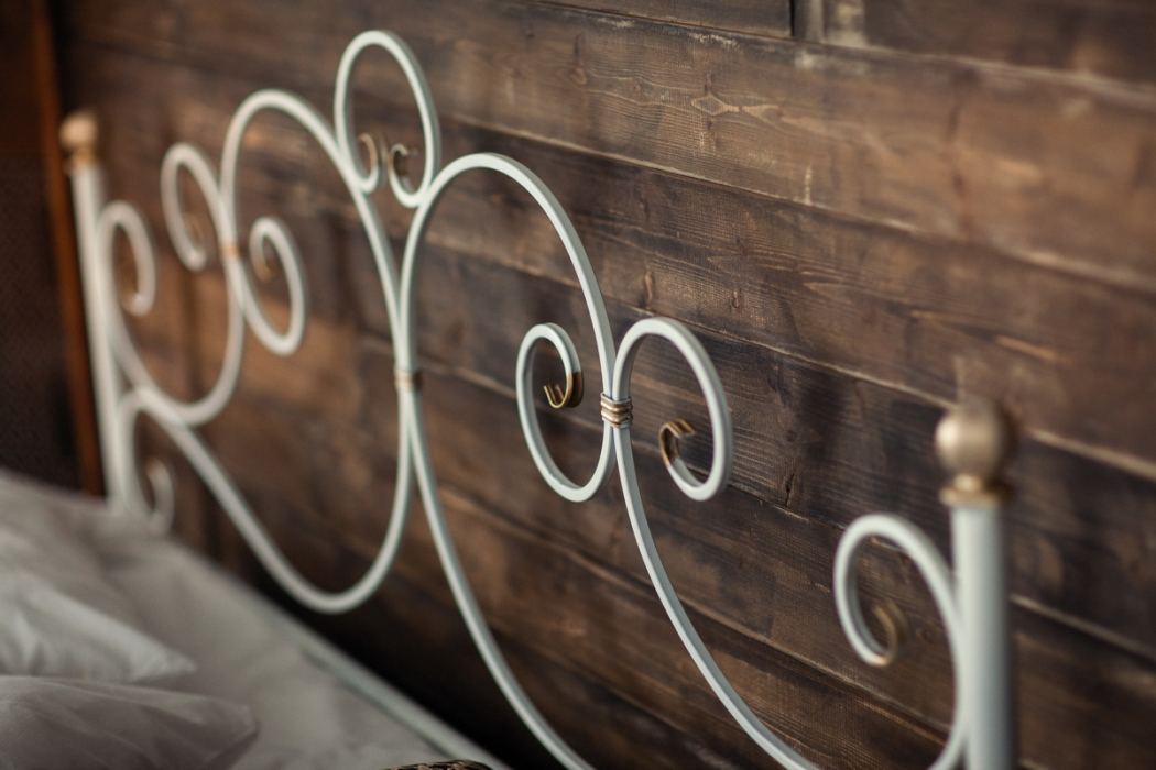 Кованые кровати, Кованая кровать Флоренция 1.4 с двумя спинками